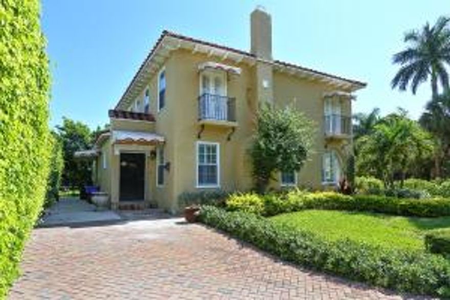 Boasting a historic Southland Park location, this 1926 built Mediterranean design home was restored in 2012 and has 4 bedrooms, 2.5 baths yet retains much of the original flavor! The raised and covered entry leads to wonderful light and bright airy spaces with arches and hardwood floors. The custom kitchen has wood cabinets, granite counter tops, stainless steel appliances, colorful tiled backsplash and Mexican tile floors enhanced by custom light fixtures. A large family room continues the polished Mexican tile floors and has French Doors to a wonderful outdoor living space. Spacious bedrooms, custom tiled baths complete the second floor. This lovely, architecturally striking residence sits on a double lot with room for pool and much more! This is a great home for you!