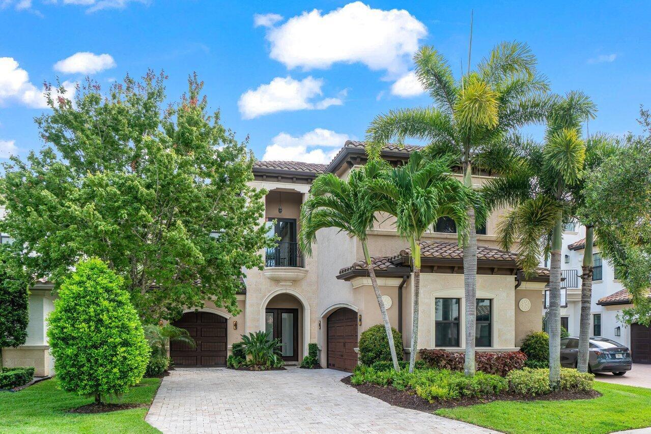 Beautifully upgraded 5 bedroom Vizcaya with heated, salt-water pool and large spa in The Bridges! This home is ideally situated in a cul-de-sac with private, south-facing backyard. Both the primary suite and a guest bedroom are on the 1st floor while a loft and 3 add'l bedrooms with en suite bathrooms are on the 2nd floor. The open concept kitchen has 2 islands, 2 sinks and 2 ovens. Additional highlights: porcelain tile and wood flooring, upgraded primary bath, crown molding, impact windows, CAT6 in all rooms and wireless nerve center. Seller is open to offering flexible purchase/finance options and can include furniture. Enjoy all The Bridges has to offer including: full service restaurant, resort pool, splash pad, fitness center, basketball, tennis program and 24/7 roving security.