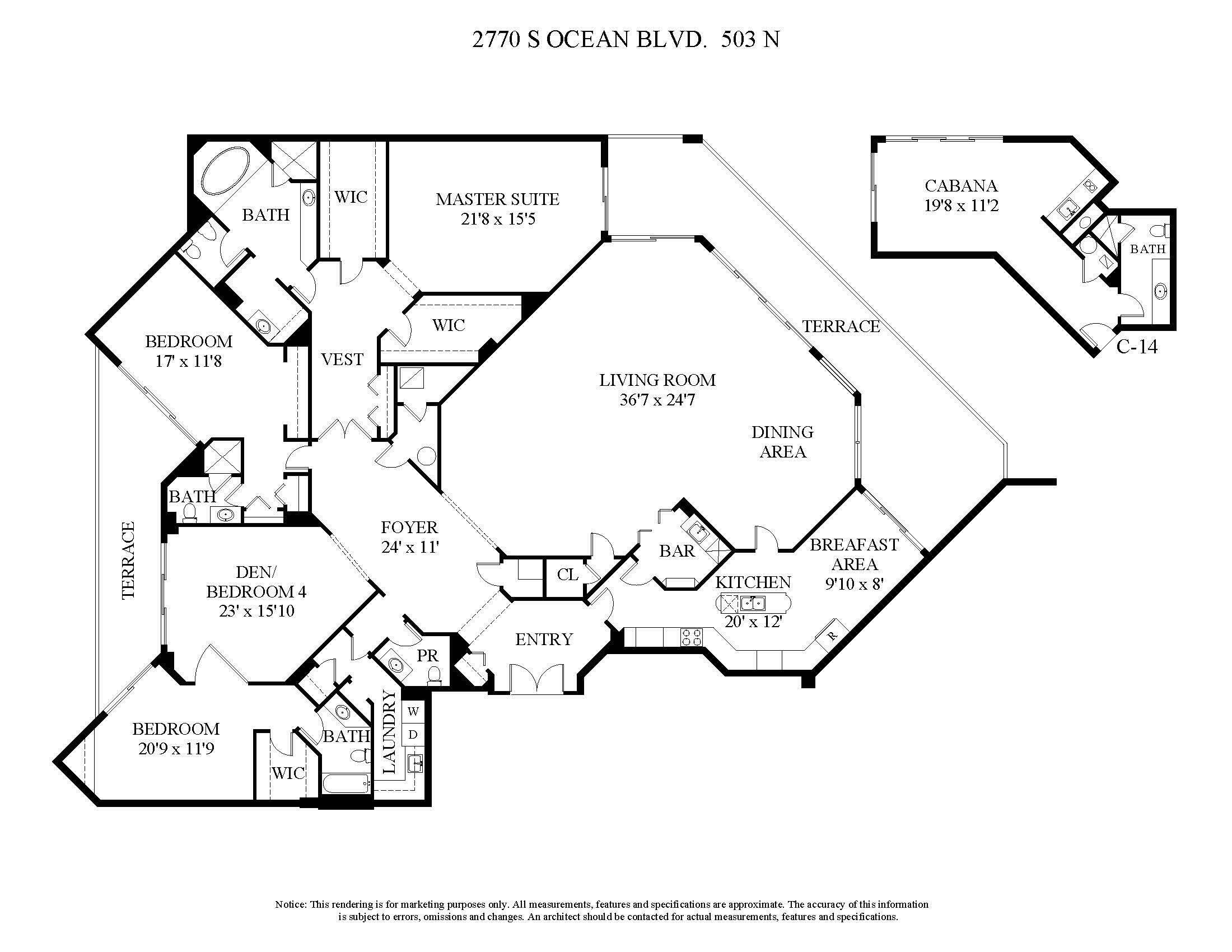 TWENTY SEVEN SEVENTY SOUTH OCEAN BOULEVARD COND DE - Residential