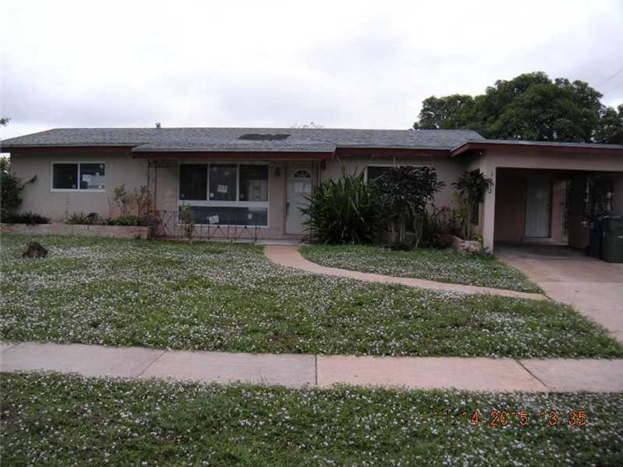 CHECK OUT THIS 3 BEDROOM 2 BATH HOME ON A CORNER LOT.THIS HOME HAS NEW IMPACT WINDOWS ALL AROUND AND NEEDS COMPLETE TLC...SEE ATTACHMENT FOR PAS  REQUIREMENTS AND WFHM OFFER SUBMITTAL  INFORMATION  IN MLS DOCUMENT SECTION.