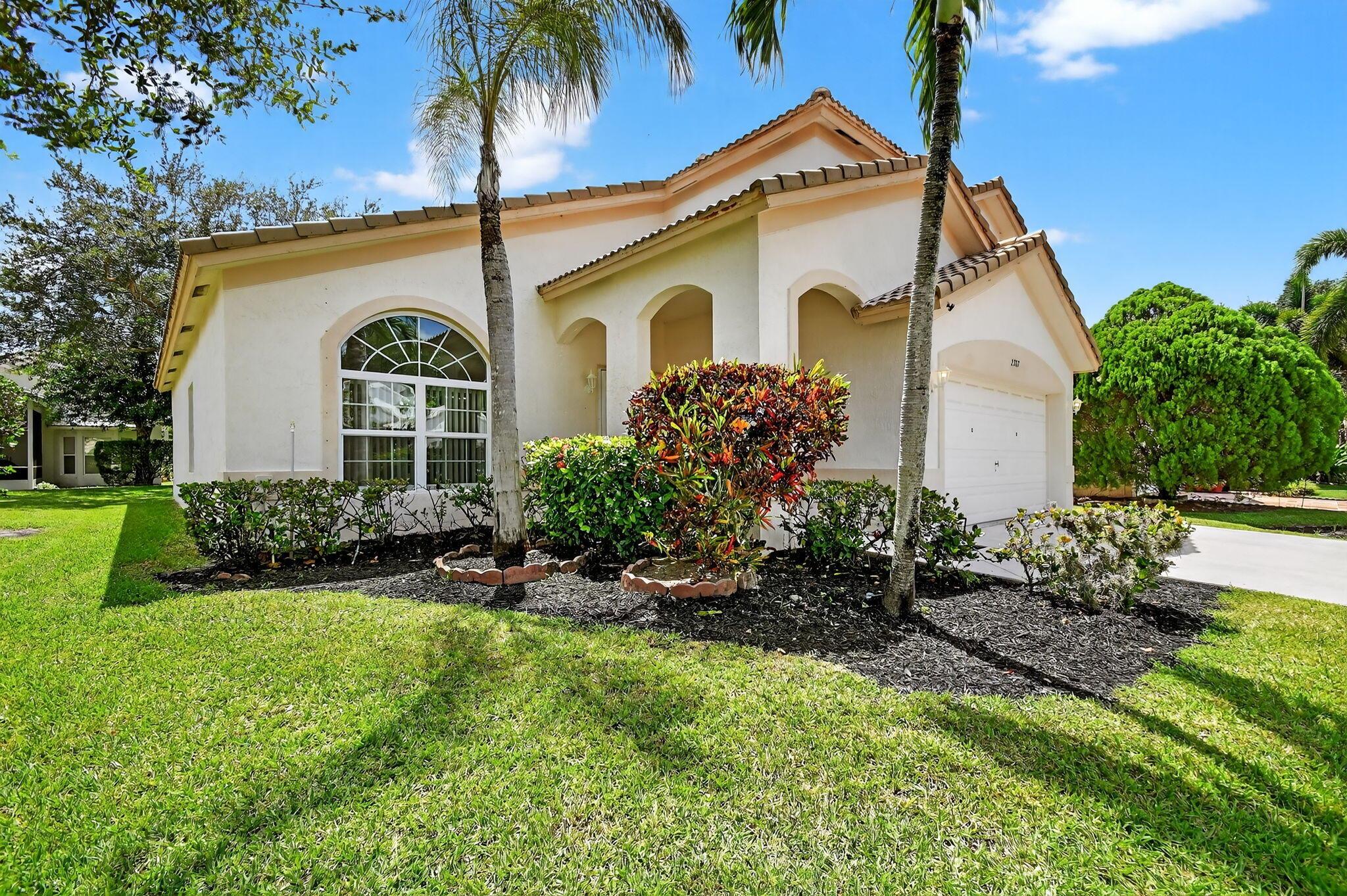 Your Perfect Florida Oasis Awaits!Step inside this beautifully updated 3-bedroom, 2.5-bath home with a versatile loft--easily convertible to a 4th bedroom--in the highly desirable River Bridge Community.This home has it all:First-floor primary suite for ultimate convenience,Remodeled kitchen and bathrooms, SS appliances, impact windows, and soaring vaulted ceilings,Spacious 2-car garage with generator hookupScreened-in patio overlooking a tranquil backyard--your private retreat. Robust resort-style amenities including Basketball, Pickleball, Pool,Gym, kids play area and weekly clubhouse activities and events. Ideally located minutes from shopping, dining, the Turnpike,I-95 and just around the corner from Okeeheelee Park, featuring golf, water skiing, and endless outdoor recreation
