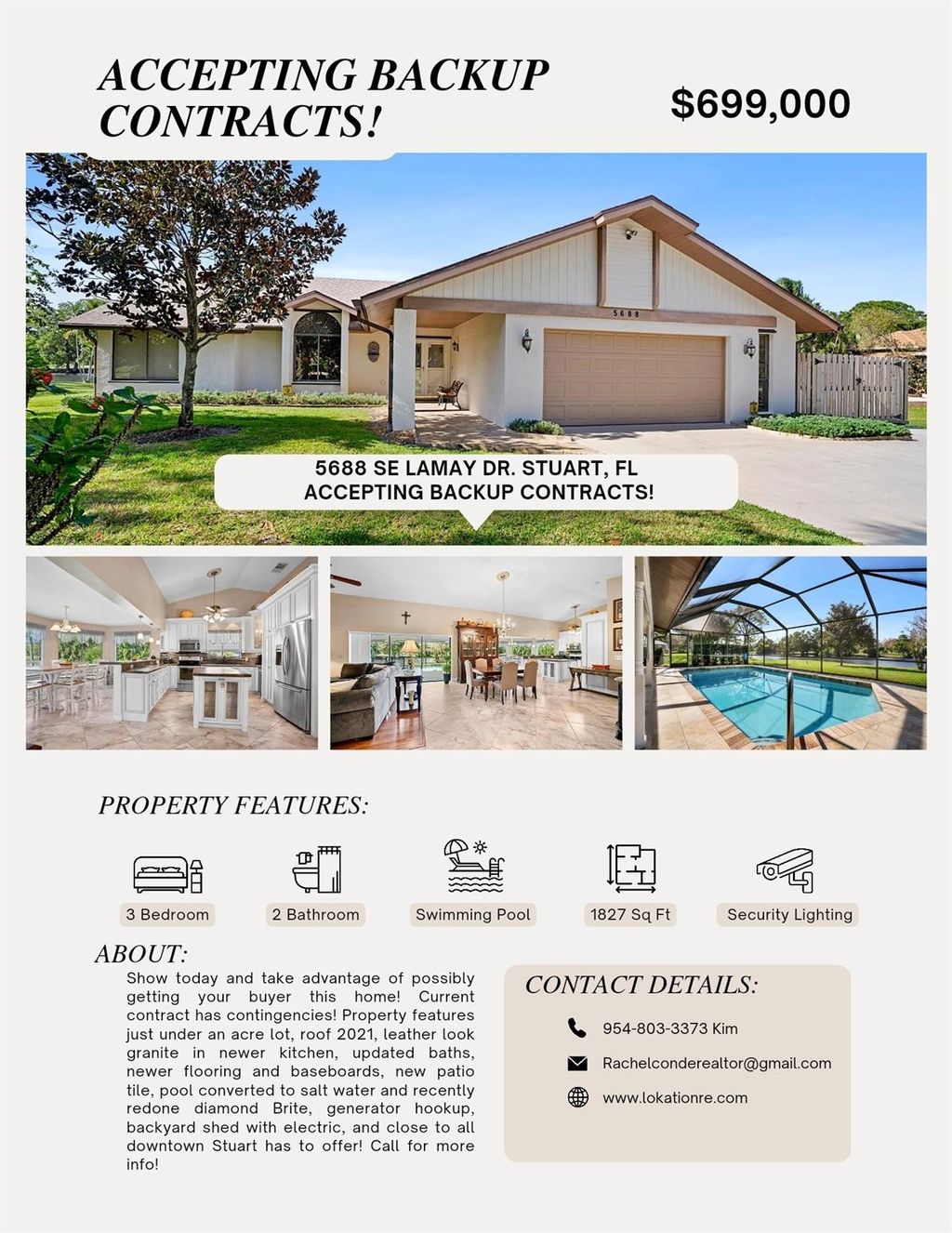 Photo of 5688 SE Lamay Drive, Stuart, FL 34997 (MLS # F10419048)