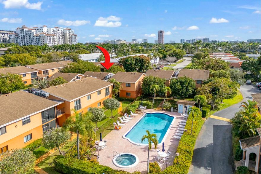 **LOCATION! LOCATION! LOCATION!** Nestled in the heart of East Boca Raton, this charming updated 1-bedroom, 1-bathroom condo unit is ready for you! It features high ceilings, white quartz countertops, stainless steel appliances, white cabinets, and vinyl flooring (installed in 2019). Additional updates include impact windows (2019), an AC unit (2019), a new electrical box (2019), and a water heater (2019). The community offers a variety of amenities, including a sparkling swimming pool, hot tub, billiard area, gas grills, laundry facilities, and a recreational area. There is assigned parking available, as well as guest parking. This home is move-in ready and awaits a new owner. Enjoy the convenience of nearby grocery stores and downtown Boca Raton, with options like Publix, Fresh Market, and Trader Joe's, as well as the shops and restaurants in Mizner Park.  The HOA covers water, basic cable, roof maintenance, trash removal, pest control, common area maintenance, exterior maintenance, and building insurance. Don't miss the opportunity to make this lovely condo your new​​‌​​​​‌​‌​​​‌‌​​​‌‌‌​​‌​​‌‌​​​​ home!