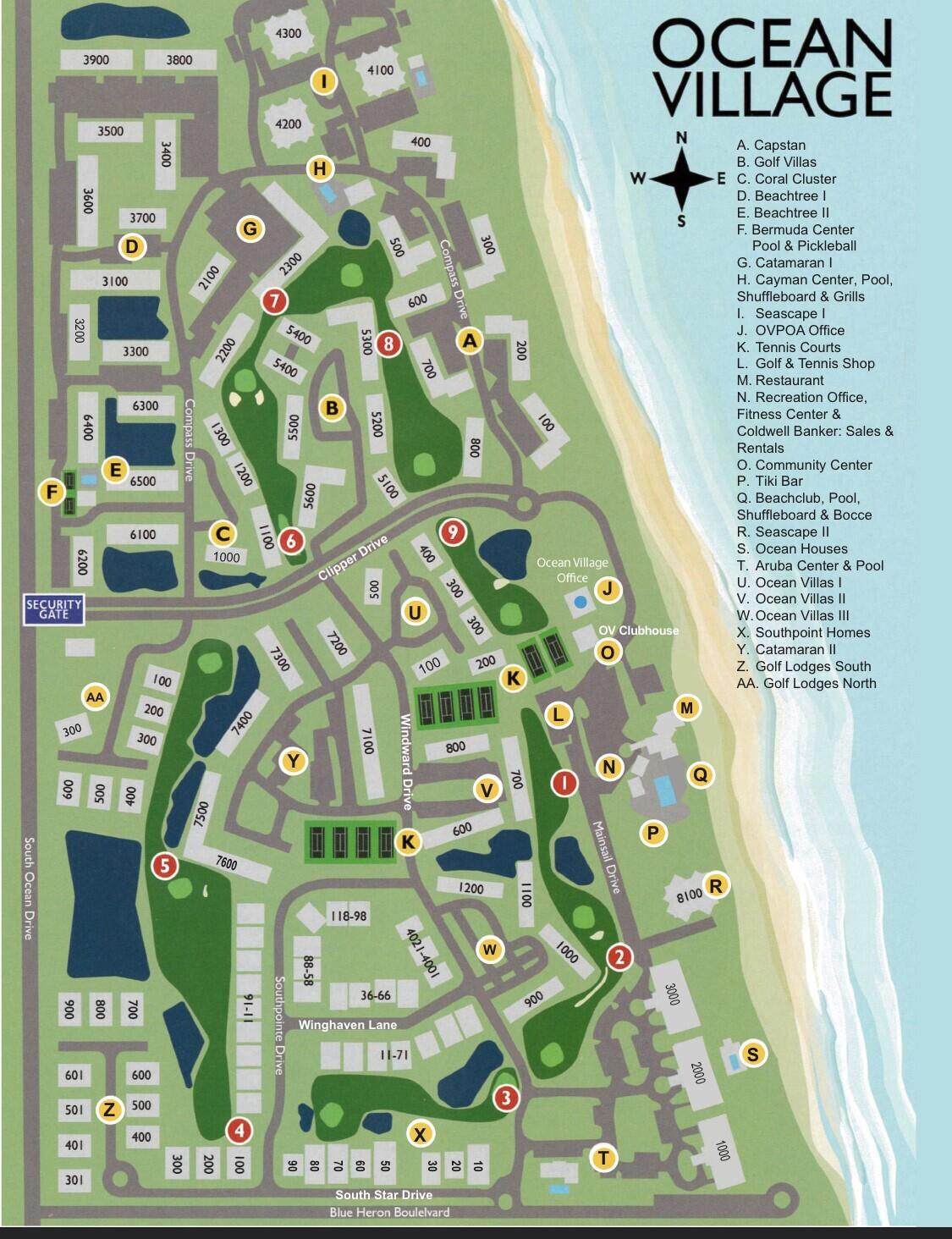 OCEAN VILLAS I CONDOMINIUM - Residential