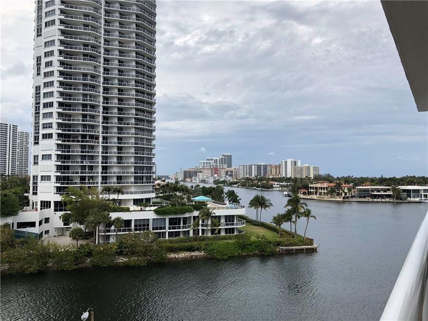 Beautiful unit with gorgeous Intercoastal view. The Desirable "Waterview" building. The Unit has been completely remodeled. New Tile flooring, new updated kitchen and appliances including Washer/Dryer and new bathrooms. Building has great amenities. Clubhouse, 24 hours guard gate and lobby security, exercise room, pool, and much more.Available 3/1/2018