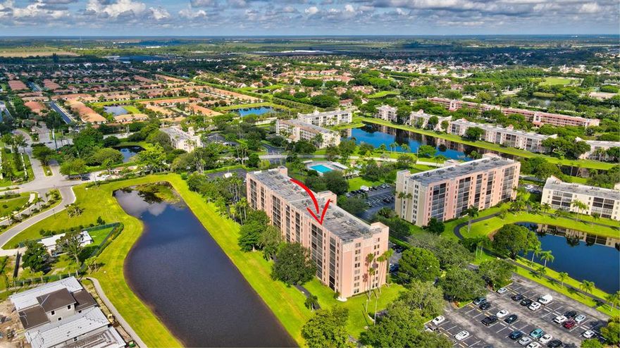 **IMMACULATE**TURNKEY**WATER VIEW* TASTEFULLY FURNISHED (INCLUDED) Desired 55+  Gated Huntington Lakes, Sec 5 (newest) Bldg 41, Upgraded Lancaster Model, 2 Bed, 2 Bath Steps to Parking & Satellite Pool, Tile & Laminate Flooring through-out, Eat-In Kitchen, Separate Laundry Room, Large Master Bedroom w/ Alcove, 2 Walk-In Closets, Screen & Enclosed Terrace, Renovated State of The Art Clubhouse estimated re-opening Spring, 2022 will feature: 600 + Seat Theatre with Live, Broadway Quality Shows, Olympic Size Indoor Pool, Gym w/Classes, Spa-Like Facilities includes Sauna, Whirlpool, Steam & Sauna, Social Clubs, Tennis/ Racquet/Pickle Ball Courts, Conveniently Located Betw. I-95 & The Fla Tpke, Downtown Beach & The Delray Market Place, Walk to the Oriole Shopping Plaza-many shops & services.