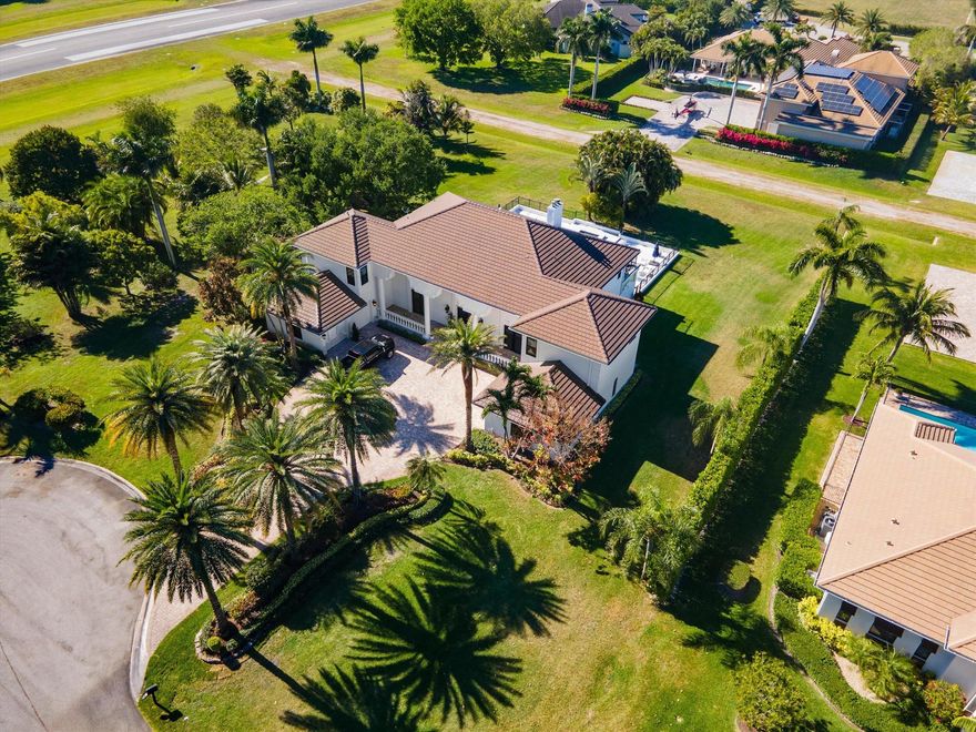 Welcome to a truly exceptional estate nestled in the prestigious Aero Club community of Wellington, FL! This fully renovated sprawling 6 bedroom, 6 1/2 bath masterpiece boasts 5480 sq ft of luxurious living space, impact glass, automated patio storm screens and so much more offering unparalleled elegance and sophisticated comfort. Perfectly positioned in one of Florida's most sought-after communities & location, this estate provides easy access to world-class equestrian events, renowned golf courses, fine dining, shopping, beaches, airports and top-rated schools. Experience the epitome of luxury living in Wellington. Schedule your private tour today and step into a home where every detail has been carefully curated to provide you with the finest living experience