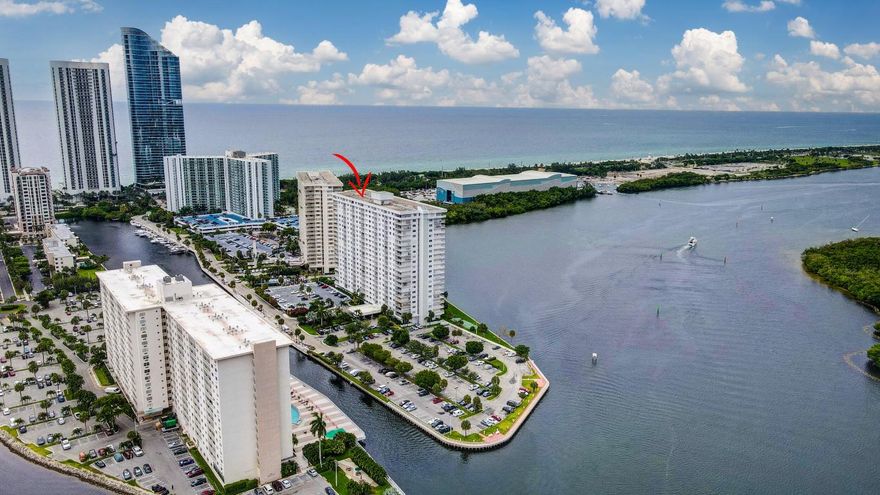 **OWNER WILL PAY ALL ASSESMENTS at CLOSING. Easy Beach Access. Southern Most building in Sunny Isles just before Haulover Beach!! Live Among Celebreties. Brand new kitchen with new stainless steal appliances, brand new floors. The unit is very spacious and has amazing intracoastal views from the balcony. Building offers many amenities: Entertaining area on water, large pool on the intracoastal, spa, tennis court, exercise room, billiard room, grocery store, beauty salon, restaurant, 24 hour security, valet service, courtesy bus and much more. HOA includes, Cable, Internet, Water, A/C Maintenance, Electricity for A/C included. Owner currently only pays $35 month for electric. All else is inluded in HOA