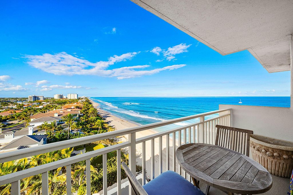 Photo of 4505 S Ocean Boulevard #1008, Highland Beach, FL 33487 (MLS # R11161861)