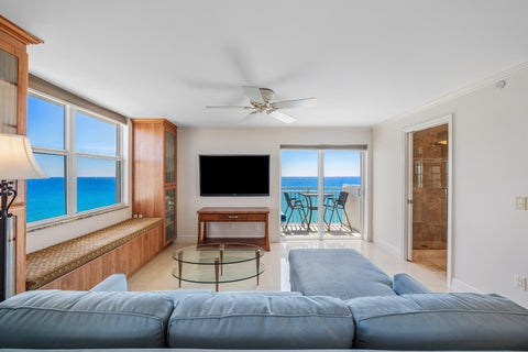 Tiny photo for 4505 S Ocean Boulevard #1008, Highland Beach, FL 33487 (MLS # R11161861)