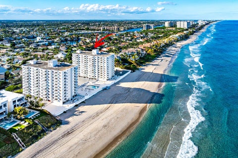 Tiny photo for 4505 S Ocean Boulevard #1008, Highland Beach, FL 33487 (MLS # R11161861)