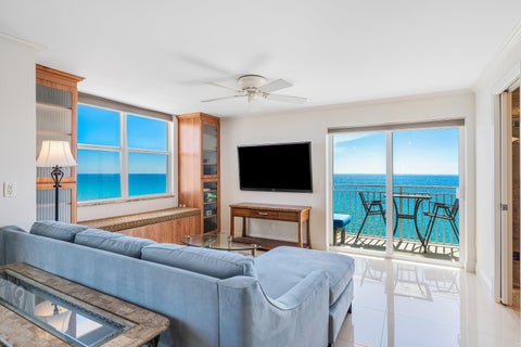 Tiny photo for 4505 S Ocean Boulevard #1008, Highland Beach, FL 33487 (MLS # R11161861)