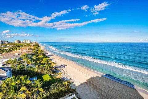 Tiny photo for 4505 S Ocean Boulevard #1008, Highland Beach, FL 33487 (MLS # R11161861)