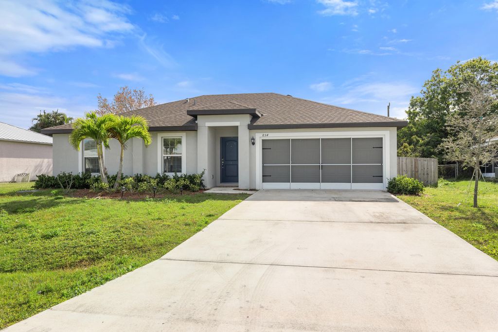 Photo of 854 SE Starflower Avenue, Port Saint Lucie, FL 34983 (MLS # R10958668)
