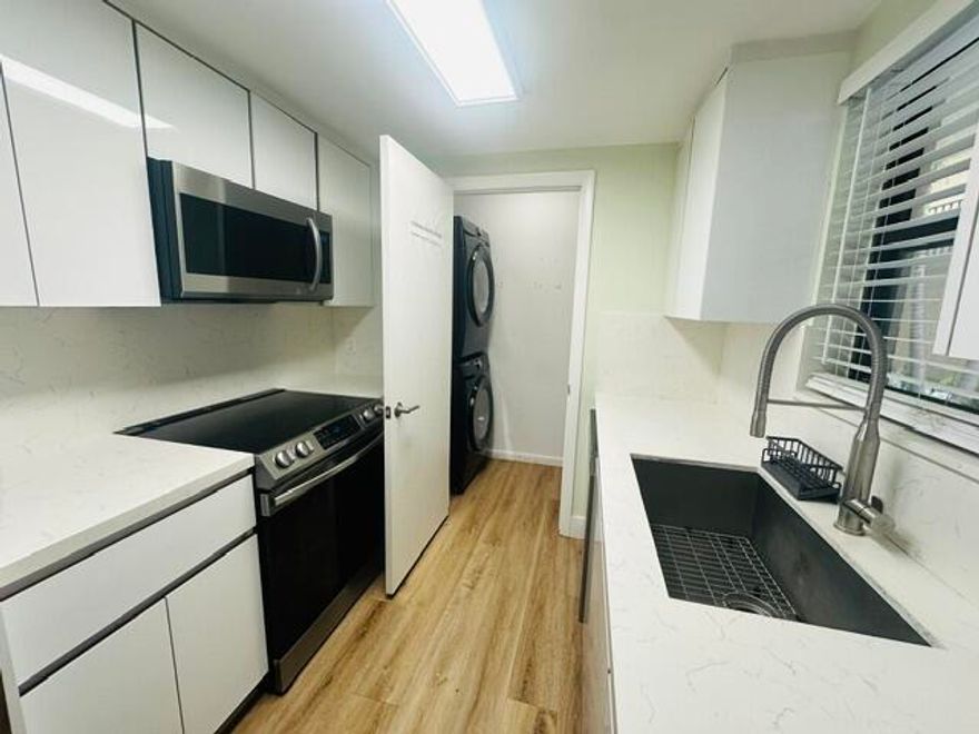 A MUST see  unit that will not last! Experience coastal living in this 1-bedroom,1-bathroom condo nestled on the picturesque Intracoastal Waterway community for yourself or as an investor rent immediately! pet friendly. This condo can be rented right away twice per year. The updated kitchen features stainless steel appliances, Corian countertops as well as an updated bathroom! Large walk-in closet. Sliders and master bedroom open up to a covered patio. Full size washer & dryer located inside the unit.There is a locker on the floor for extra storage, and other amenities including a clubhouse, swimming pool, sauna, and tennis courts, local beaches are just minutes away, Hidden Harbour is a gated community and also close to a marina, shops, and restaurants. The unit is unfurnished. includes water, sewer, trash