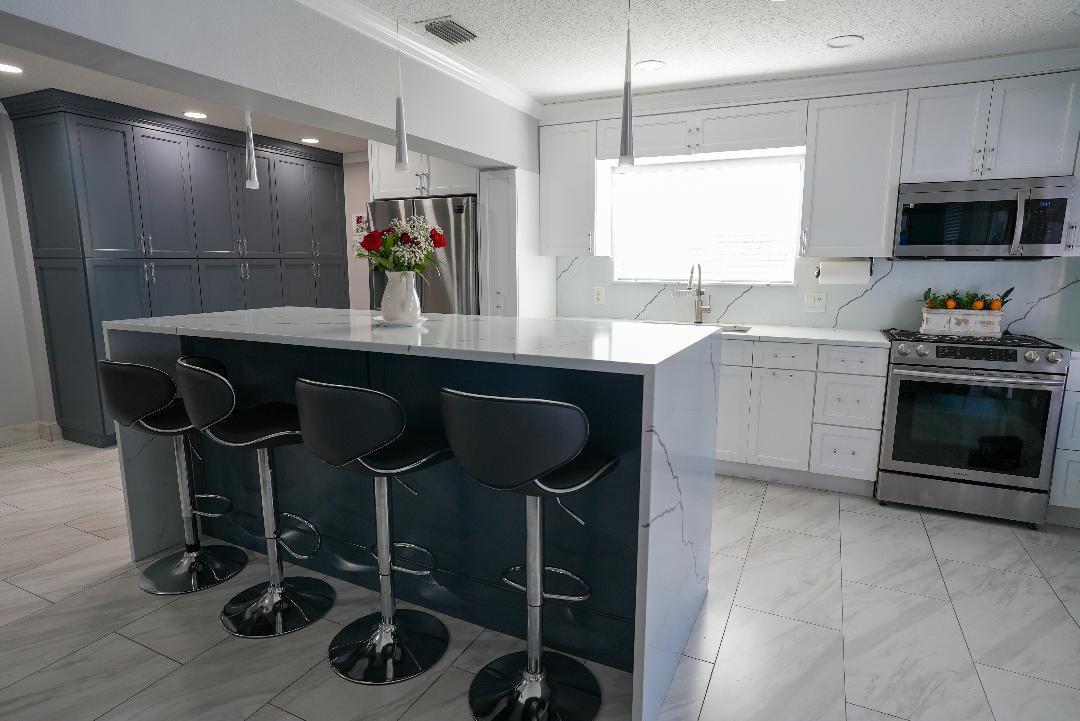Come and rent this beautiful 4-bedroom, 3.1-bathroom home in the desirable Village of Palm Springs with NO HOA! With 1,724 square feet of updated living space, it features a remodeled kitchen with granite countertops, spa-like bathrooms, and hurricane impact windows and doors for peace of mind. Relax with the beautiful private pool or entertain on the large patio, and enjoy the spacious backyard perfect for outdoor activities. Conveniently located near shopping, dining, and more, this home offers both comfort and convenience.