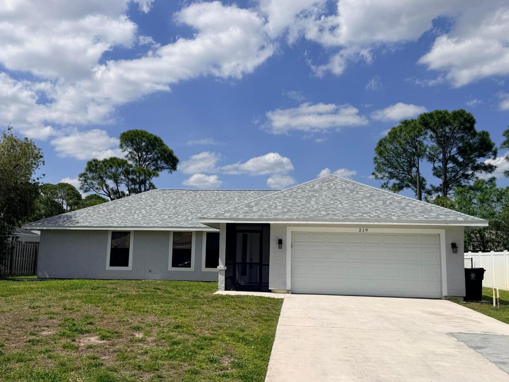 Photo of 219 SW Langfield Avenue, Port Saint Lucie, FL 34984 (MLS # B26027263)