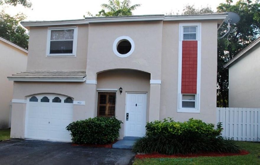 Great property in Plantation, FL, offers a stunning layout. Enjoy peace of mind and the best quality ownership for a rental in the area. ONLY ONE MONTH DEPOSIT REQUIRED for qualified tenants. All kitchen appliances installed and maintained by landlord. One or Two years lease welcome in this beautiful home. PET FRIENDLY (some restrictions may apply). Easy to show - Vacant.