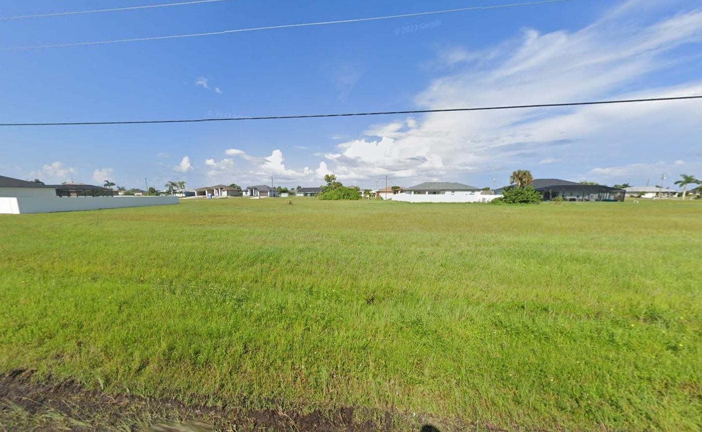Build your dream home on this prime residential lot in one of Cape Coral's fastest-growing areas! This cleared 0.23-acre parcel (80' x 125') is zoned for single-family residential use and offers paved road access, electric nearby, and plenty of space for a pool, lanai, or custom design. Situated in a quiet yet convenient neighborhood in Northwest Cape Coral, this property is just minutes from schools, shopping, dining, parks, and US-41/Del Prado Blvd. No HOA restrictions, no flood zone (per Lee County maps), and high-and-dry elevation make this lot a smart buy for investors, builders, or homeowners looking to secure land in a rapidly developing community. Whether you're planning to build now or hold as an investment, this is an outstanding opportunity in sunny Southwest Florida!