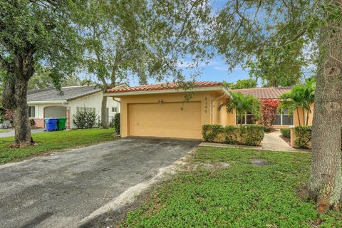 A home in Coral Springs