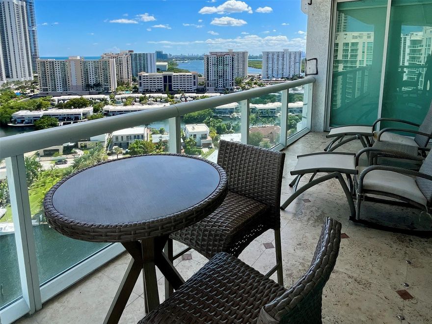 Experience luxury living at its finest in this stunning 20th-floor residence at Oceania V, located on a private island in the heart of Sunny Isles Beach. This fully furnished 2-bedroom, 2-bathroom condo with a den/office offers over 1,760 square feet of elegant living space, complemented by a spacious southeast-facing balcony that provides extraordinary ocean and Intracoastal views. Washer and dryer inside unit. Can be rented twice a year.