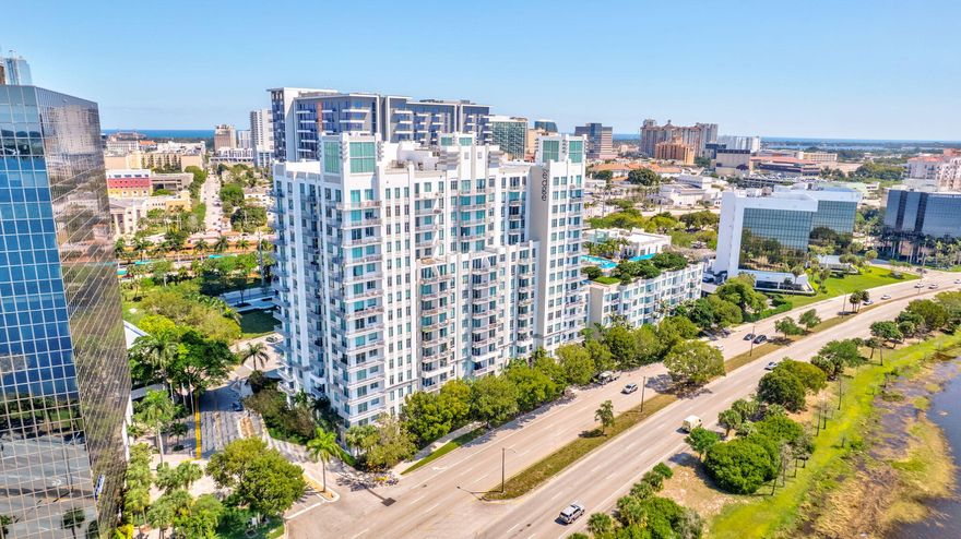 The Edge provides the exhilaration of urban living with city style, while also offering a relaxing oasis with breathtaking views to help escape the stresses of everyday life. The Edge is only minutes from the sun-kissed beaches that have made South Florida famous, and just a hop, skip and a jump from the best nightlife, theaters, restaurants, shopping and cultural attractions of the Palm Beaches. STUDIO /LOFT completed with stainless steel appliances, granite countertops, recessed lighting, high ceilings, private balcony overlooking the Ocean, Clear Lake and Downtown West Palm Beach. Walking distance to Rosemary Square and Clematis Street. 15 Minutes from PBI Airport. FURNISHED STUDIO / SHORT TERM (90 days minimum) / ANNUAL LEASE LANDLORD REQUESTS THAT ALL RENTAL'S FEES BE PAID IN ADVANCE. MOVE IN REQUIREMENT: $150 HOA application + HOA sec/dep $500 (refundable) + $2500 sec dep (Landlord) refundable. THIS CONDO WILL BE AVAILABLE ON JUNE 1ST 2026.