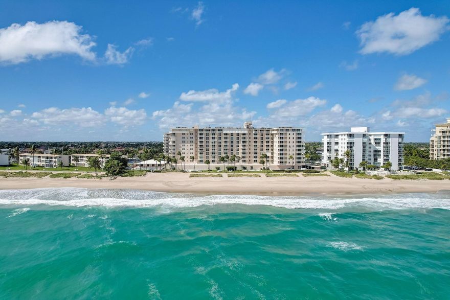 WOW! Stunning Waterfront Condo! Breathtaking Beach & Intracoastal Views! Prime Hillsboro Beach Location! Beautiful Updated Waterfront Condo! Bright Open Floor Plan | Porcelain Tile Floors | Private Balcony | All Hurricane Impact Windows & Doors | 2023 Interior Paint | Washer & Dryer Hookup in Unit! Eat-In Kitchen with Granite Counters, Breakfast Bar & Stainless-Steel Appliances. Covered Parking! Large Master with Oversized Walk-In Closet & Ensuite! Offering Resort-Like Amenities: Private Beach Access, Pool, Shuffleboard, Fitness Center, Picnic Areas, Lobby Entrance, and so much more! Minutes to Downtown Las Olas, Delray Beach Atlantic Ave, Mizner Park & Royal Palm Plaza | Best A+ Rated Schools | Present All Offers!