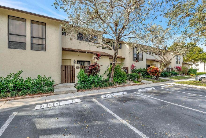 Beautiful 2-bedroom, 2.5-bath townhome located in the peaceful Bonaire Villages of Woodmont. This well-maintained home features a modern exterior, charming front porch, spacious backyard patio, and two assigned parking spaces. Inside, enjoy an open floor plan with tile flooring, a large kitchen with stainless steel appliances, and plenty of natural light throughout. The bedrooms are bright and generously sized, offering ample closet space. Bathrooms feature modern fixtures and stylish finishes, perfect for comfortable living.