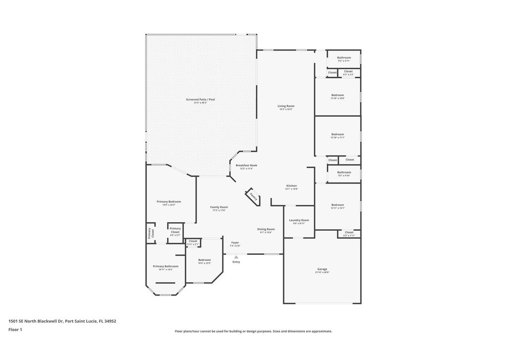 Photo of 1501 SE North Blackwell Drive, Port Saint Lucie, FL 34952 (MLS # R10949613)