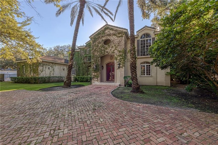 JUST NEWLY PRICED! Do not miss this rare opportunity to make this contemporary Chateau estate your own! This walled & gated dream estate is located on an over-sized 41,338 corner lot on South Miami's premier street address of School House Road. Just mere minutes to some of South Florida's elite public & private schools. This two story will warm your heart and stimulate your senses the moment you enter the gates and view the ivy covered facade which lets you know that this is not your ordinary property. Built in 2002 & consisting of 7 Bedrooms/7.5 Baths with Guest /pool House just over 9,589 sq. ft of Living Space. Stunning two story entry foyer w/ grand staircase, marble & wood flooring, great floor plan for a large multi-generational family living situation. Has space for elevator.