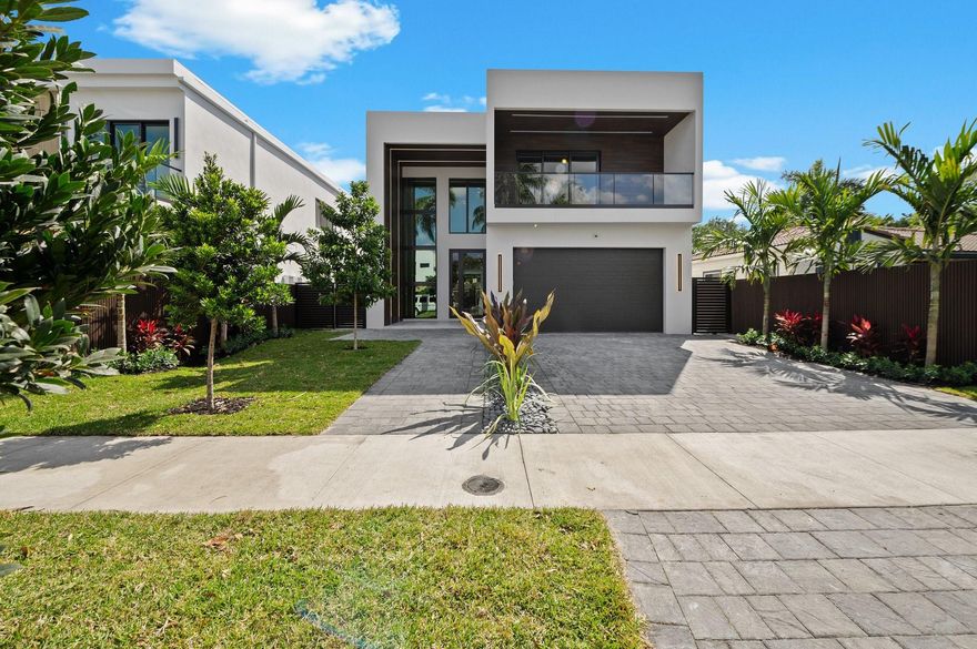 This ultra luxury custom built 2 story contemporary masterpiece sets a new standard of high end living in Victoria Park. First floor has an open concept showcasing a Chef's kitchen featuring custom built Italian cabinets & quartz island, living & dining room overlooking private landscaped backyard, infinity pool & covered patio with summer kitchen. Powder room & 2 car garage. 1 Primary Suite/cabana downstairs. Floating staircase. Natural gas. Enjoy your backyard view also from your Primary suite balcony on the second floor. Primary bath includes double sink floating vanity, soaking tub & dual head shower. Huge loft can be used as a den/office/media/play room. High ceilings & impact sliding doors & windows fill the house with natural sunlight. No HOA's.