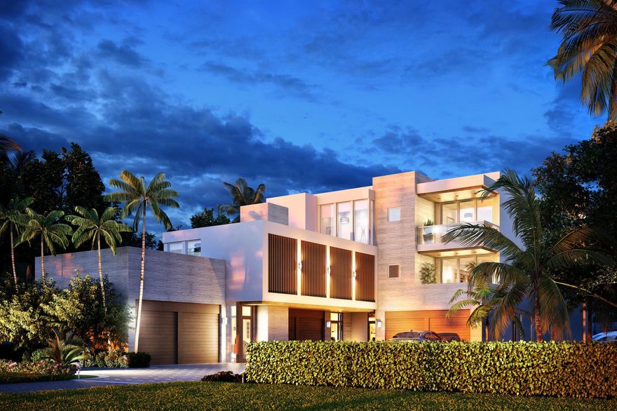 Completely surrounded by natural beauty, this new-construction, three-bedroom, 6,862 +/- total-square-foot penthouse lives like a luxury private estate overlooking Lake Wyman and the Intracoastal Waterway all the way south to The Boca Raton's iconic pink tower. A perfect locale surrounded by Boca Raton's bountiful natural beauty of sand and sea, this brand-new-construction, three-unit development offers a sought-after beachside East Boca lifestyle. For lovers of nature, this premier address is close to Spanish River Park, Red Reef Park and Gumbo Limbo. Also offering the opportunity for vibrant cosmopolitan style of living, Downtown Boca Raton's fine dining, shopping, entertainment and cultural venues are just a short drive away.