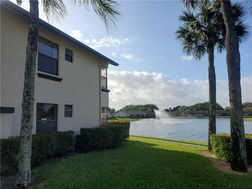 Don't' miss this opportunity to own a pieced of Boca paradise, walking distance to so much in a gated community! Low monthly fees and a well-run association. price to sell quickly, renovate kitchen and baths to your liking! New stainless range, new stainless dishwasher, newer stainless refrigerator, freshly painted and brand-new waterproof laminate floors throughout. Split bedroom plan, being sold AS-IS. Enjoy the lovely lake view from most rooms in this 3 bedroom with tons of potential! Freshly painted and just waiting for your finishing touches! Lovely gated community with amenities so you can enjoy the great lifestyle at an affordable cost! Priced to sell! Won't last!