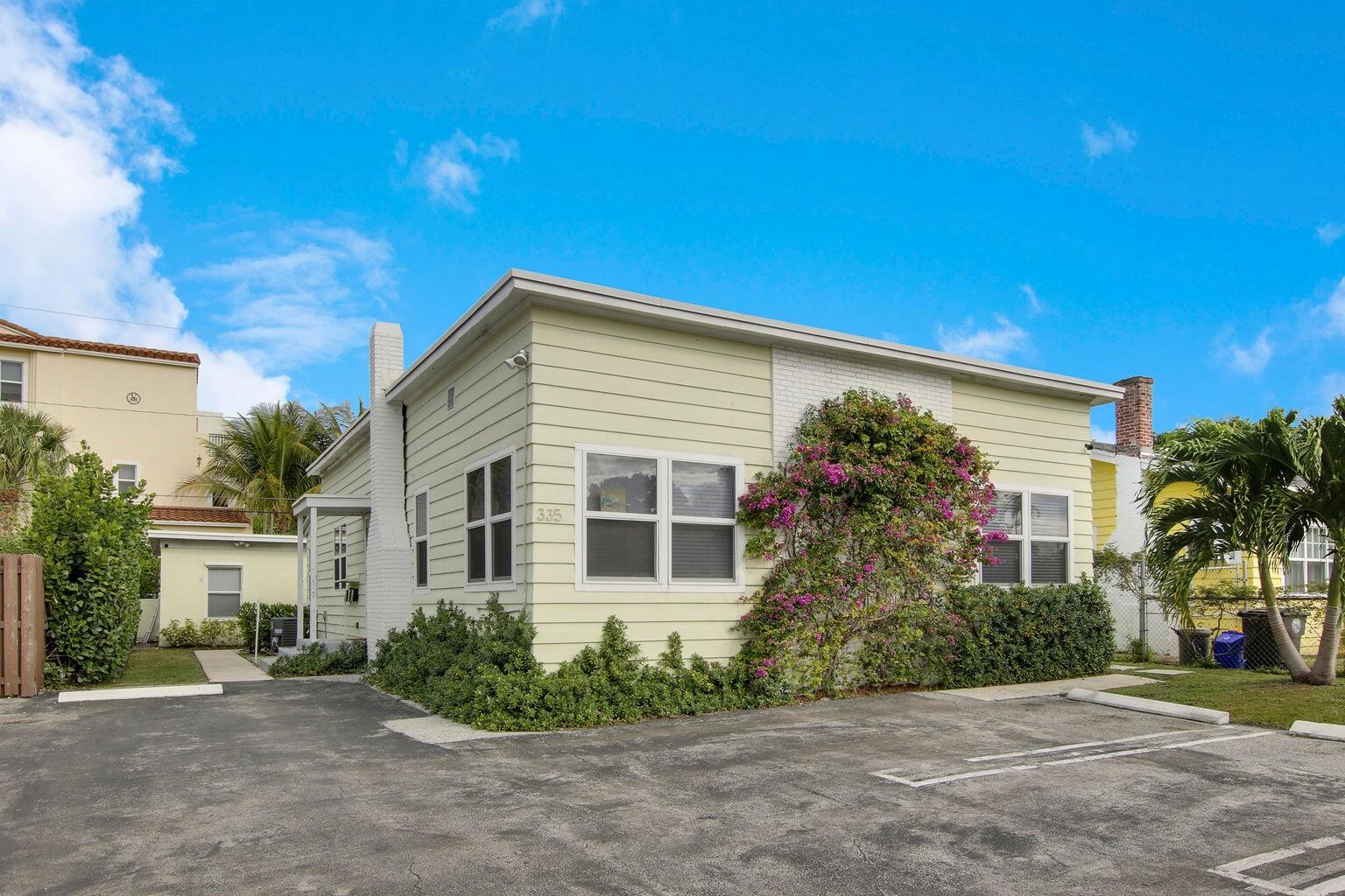 Perfect investment opportunity. Completely turn Key, all 3 units currently rented short term. This rare triplex was fully renovated in 2017. New roof installed 2017. Excellent location next to Antique Row and offers walkability to many shops and restaurants. Each unit has own washer & dryer, with on property parking. Excellent walkability to Flagler and Antique Row with shops and dining.