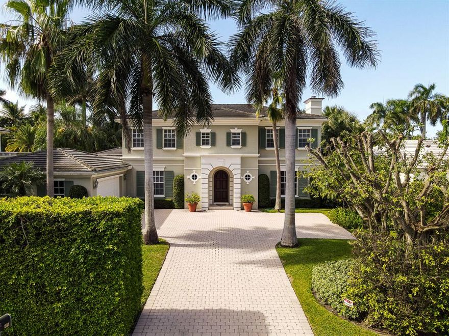 Beautiful 4BR/5.1BA Tangier Avenue home on 100 x 173'+/- lot. Highlights include library, fireplaces, 2 car garage, and elevator. Generous living room, formal dining room, and family room with wet bar. Large kitchen with chef's island and breakfast room. Owner's wing features dual baths and walk-in closets, exercise room, and open terrace. Gorgeous landscaping and outdoor spaces make this home perfect for entertaining with large pool, spa, loggias, patio, balcony, and summer kitchen. Excellent location just a block from the ocean and the Lake Trail.