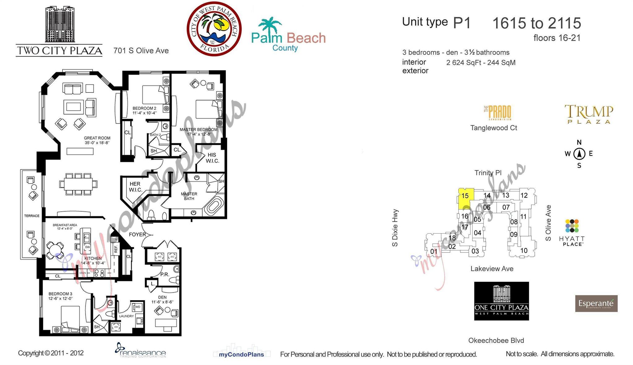TWO CITY PLAZA CONDO - Residential