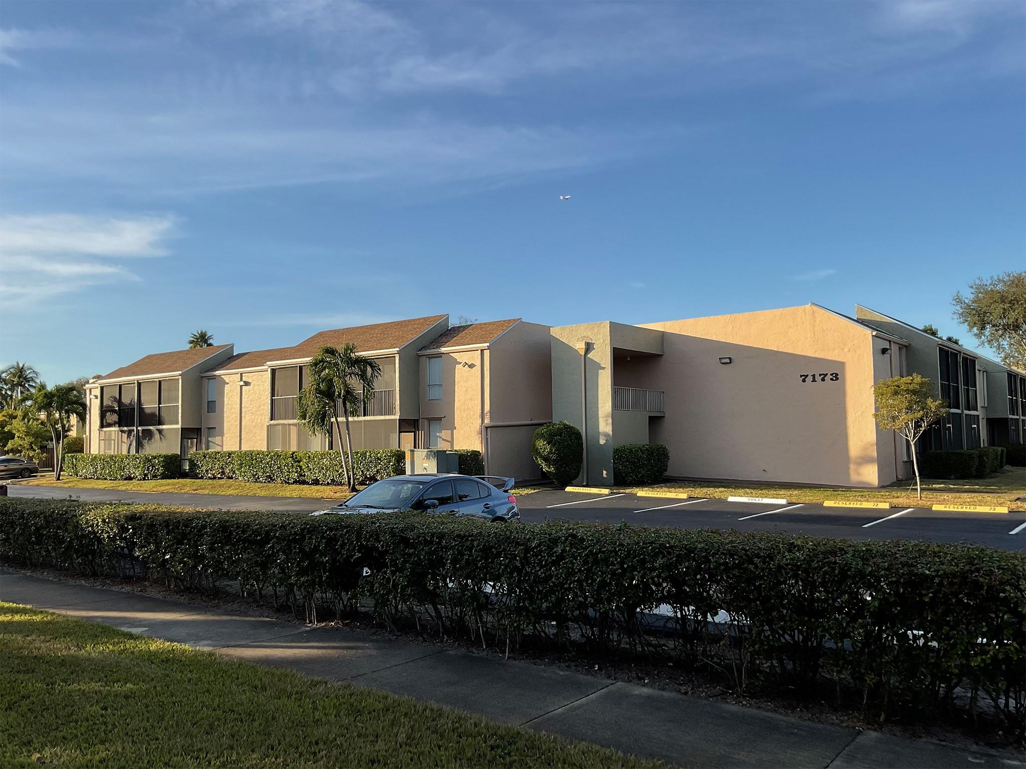 Welcome to this charming 1/1 condo in Davie! Nestled in a well-maintained, pet-friendly building, with low monthly maintenance fee, and operated by an easy-to-work-with association, this bright and spacious unit offers a perfect blend of comfort and convenience. Large windows flood the space with natural light and showcase lovely garden views. The bedroom provides plenty of room and closet space; additional amenities include new AC unit and Washer/Dryer set as well as ample storage. Located in a highly desirable area, you'll be just steps away from fantastic dining, shopping, parks, and public transportation, making it easy to enjoy everything the neighborhood has to offer. Whether you're a first-time buyer or down-sizer, this condo presents an excellent opportunity in a prime location.