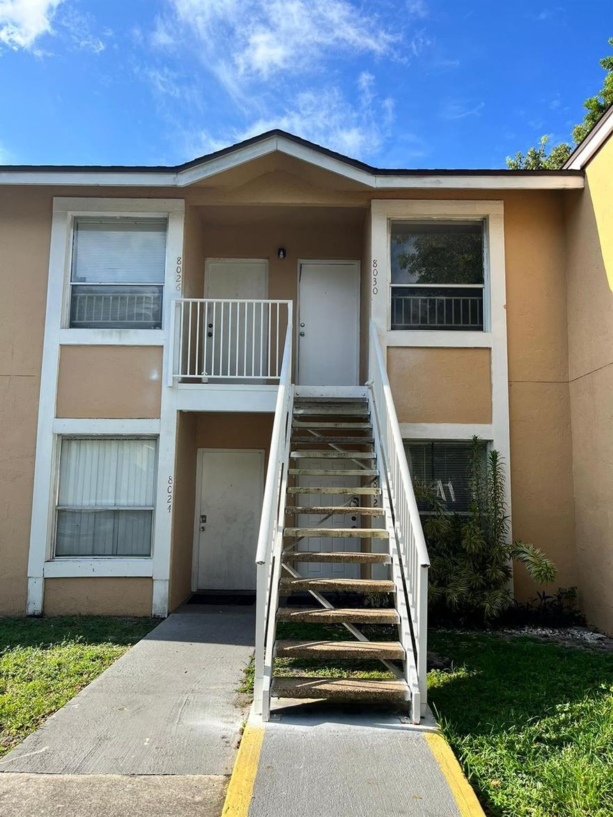 Spacious two bedroom condo is available in a great community of Verano! The community offers a pool, kid's playground, gym. The location is convenient and is close to good schools, stores and restaurants. The condo features second floor entry, washer and dryer inside, large patio. Pets under 25 pounds are welcome with a pet fee. Water is NOT included in rent. And there is NO credit score minimum. Schedule to see the place! Quick move in is possible!