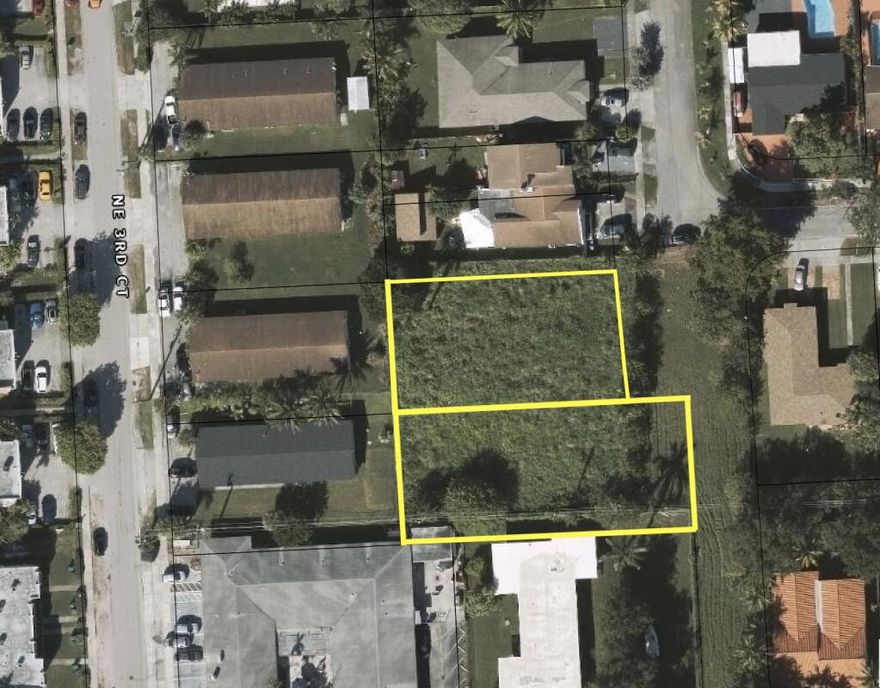 Situated in an established residential neighborhood, this property offers strong potential for duplex or multi-unit development. The combined lot size allows for a variety of layout and design options, making it ideal for builders, developers, or investors seeking an infill opportunity.  Property may require civil improvements and coordination with Miami-Dade County for access and development approvals. Buyers to perform their own due diligence.  Don't miss this high-upside opportunity in a growing Miami-Dade market.