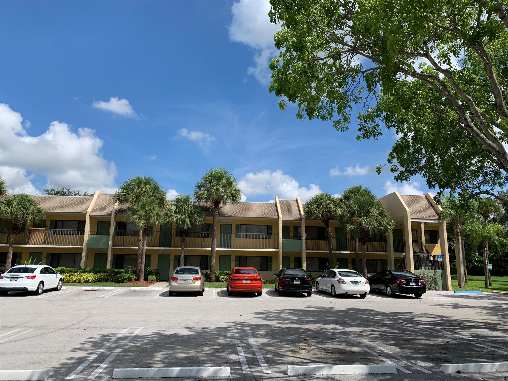 Adorable 1/1 condo in the heart of Boynton Beach at Meadows on the Green. Large open living room, dining, kitchen area, full sized washer/dryer in the unit. Master bedroom which leads to the screened balcony w/ sliding doors. This gated community features resident parking & guest parking spots, two pools, tennis, clubhouse, exercise room & play areas. Conveniently located minutes away from the Florida Turnpike, I-95, Restaurants, Shopping, Beaches & much more