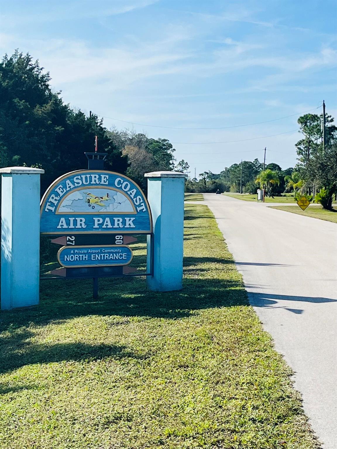 Nestled in the heart of Florida's scenic Treasure Coast, this 5+acre gem in Treasure Coast Airpark (FL37) offers an unparalleled opportunity for aviators and nature enthusiasts alike.Ample space for a custom-built home, a large hangar, and still plenty of room for landscaped gardens and outdoor living spaces.Enjoy the luxury of private runway access. The 4061 ft x 48ft runway is well-maintained, ensuring safe and convenient flights.Surrounded by Florida's natural beauty, this lot offers serene views and a tranquil environment, ideal for relaxation and privacy. Centrally located for easy access to West Palm, Ft. Lauderdale, Orlando, Florida's West Coast and the beaches.