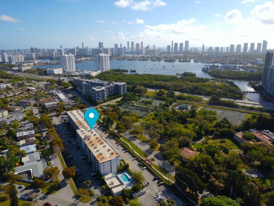 This spacious 1-bedroom, 1-bath residence at Woodside offers comfort, convenience, and value in the heart of North Miami Beach. The unit features a brand-new bathroom, new A/C, hurricane-impact windows, and a bright, open layout with a peaceful garden-facing exposure. Located in a gated building with secure lobby access, community pool, laundry facilities, elevator, and assigned parking. Just minutes from Biscayne Blvd, 163rd Street, Aventura Mall, shopping, dining, and everyday essentials. VS pictures.