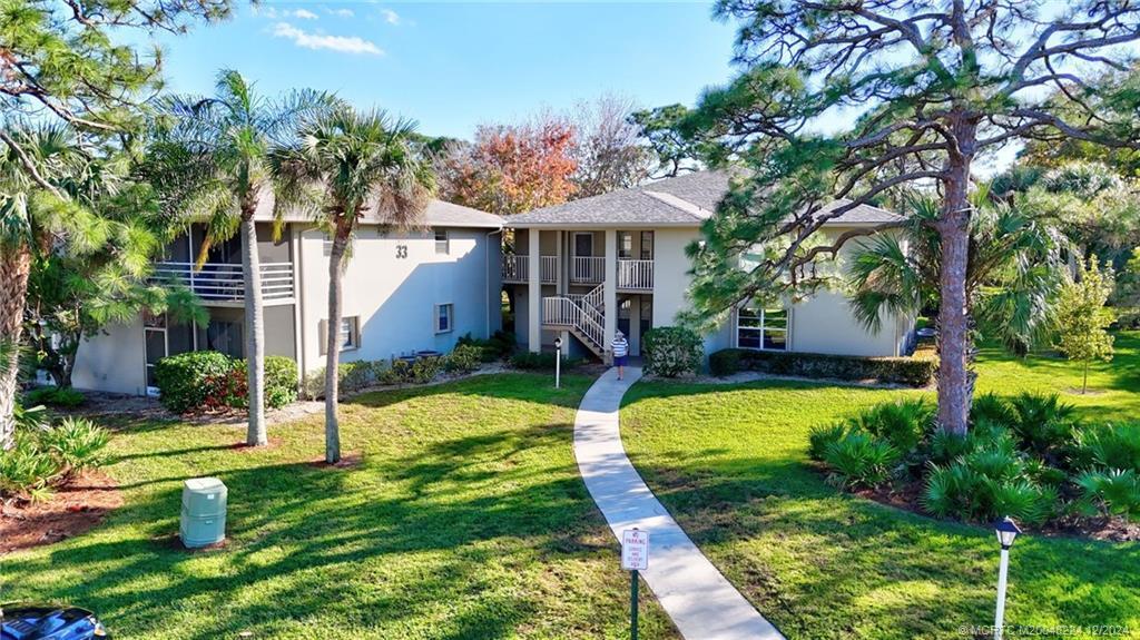 Come enjoy this 2 bedroom, 2 bath, 2nd floor, move-in ready unit! The Bright, spacious, living area is designed for comfort and relaxation. This immaculate 55+ adult community offers, pool, clubhouse, library, Game room and so much more. The condo features a great floor plan, large walk-in closet, new flooring, newer a/c, newer roof and washer/dryer in the unit. Relax on the oversized enclosed porch with tranquil, peaceful views from every window. Conveniently located off US-1, you're close to great shopping, restaurants, and beaches. Come enjoy this peaceful neighborhood, and its beautiful South Florida surroundings. Seller will help with closing costs. Come see it today!
