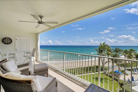 A home in Highland Beach