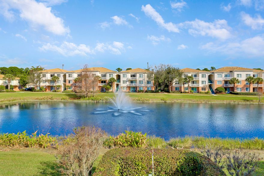 Beautifully bright 2-bedroom, 2-bath end-unit condo with serene pool views in a prime location. This light-filled home features soaring 10-foot ceilings, an expanded kitchen perfect for entertaining, and a full-size washer and dryer for added convenience. Located in Fiore at the Gardens, a gated community offering resort-style amenities including a pool, BBQ area, putting green, fitness center, playground, and car wash. Just 4 miles from the pristine beaches of Jupiter, with easy access to dining, shopping, and entertainment.