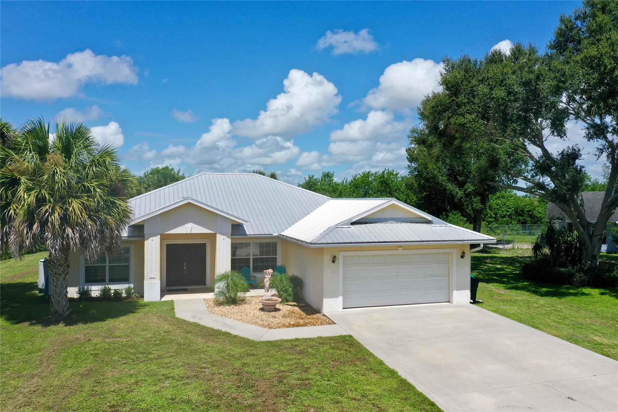 Block construction home situated on a spacious 0.5-acre lot in the sought-after Lazy 7 community. This 4-bedroom, 3-bath home offers peace of mind with a roof less than 5 years old, a 2-year-old drain field, and a 2-year-old A/C system.
Inside, you’ll find stylish updates including tile flooring throughout the main living areas, brand new luxury vinyl plank flooring in two bedrooms, fresh baseboards, and a modern new shower door. The kitchen is equipped with stainless steel appliances, a new dishwasher, and a new garbage disposal—perfect for everyday convenience. Ample extra Storage.
Enjoy the fully fenced backyard, ideal for pets, kids, or outdoor entertaining. The home is also wired for a pool and shed, offering great potential for future upgrades. Call today to see your new home!