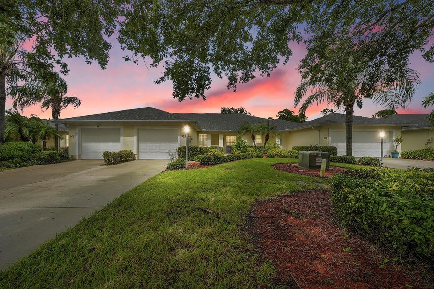 Beautifully Updated 2 Bedroom + Den Condo with Low HOA!This stunning 2 bed, 2 bath condo with a den offers modern comfort and unbeatable value! Walking distance to the Sebastian Nature Trail, it features a new roof (2022), AC (2020) w/ new compressor, and an $8K whole-home filtration system. Inside: new carpet, blinds, faucets, shower hardware, fire alarms, and microwave. Smart Nest thermostat and Yale keyless lock add convenience. HOA covers irrigation & landscaping for easy, maintenance-free living! Must See!