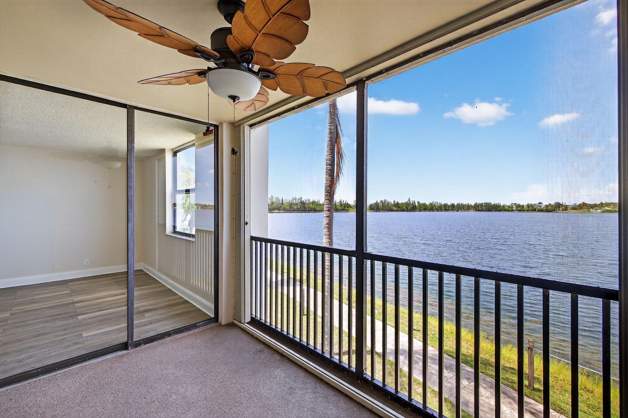 UNINTERRUPTED DIRECT WIDE WATER VIEWS & ARGUABLY THE BEST VALUE FOR MONEY REMODELED CONDO IN SOFLO.SPLIT 2 BED 2 BATH, WASHED BEACHWOOD FLOORS, NEW PAINT & MOST EVERYTHING. INSIDE. W/D, CHEFS KITCHEN WITH TONS OF STORAGE & BUILD IN SERVERS TO MATCH. GRANITE & HIGH-END STAINLESS APPLIANCES, NEW DESIGNER LIGHT FITTINGS. CUSTOMIZED WALK-IN MAIN SUITE CLOSET. HOLLYWOOD STYLE GUEST BATH.BAMBOO BLADED CEILING FANS & SO MUCH MORE! COMMUNITY LIVES LIKE A 5 STAR RESORT, MANNED 24/7 SECURE GATE, 3 POOLS, SPAS, SAUNAS, TENNIS. CLUBHOUSE W/ GAME ROOM, RESTAURANT/BAR, FITNESS CENTER, LIBRARY. MILES OF PAVED WALKING/JOGGING PATHWAYS & TO TOP IT OFF, NON-MOTORIZED BOATING ALLOWED ON YOUR OWN PRIVATE LAKE. CALL NOW FOR PRIVATE VIEWING BEFORE IT'S GONE. SELLER FINANCING TERMS CAN BE DISCUSSED AS WELL.
