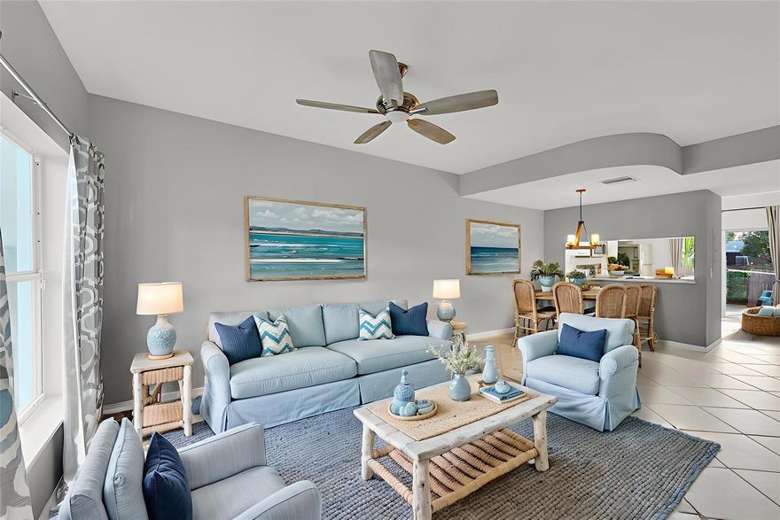 2/2.5 Waterfront Townhouse with covered patio & deck, SS appliances, and vaulted ceilings. Located in private gated community with pool.