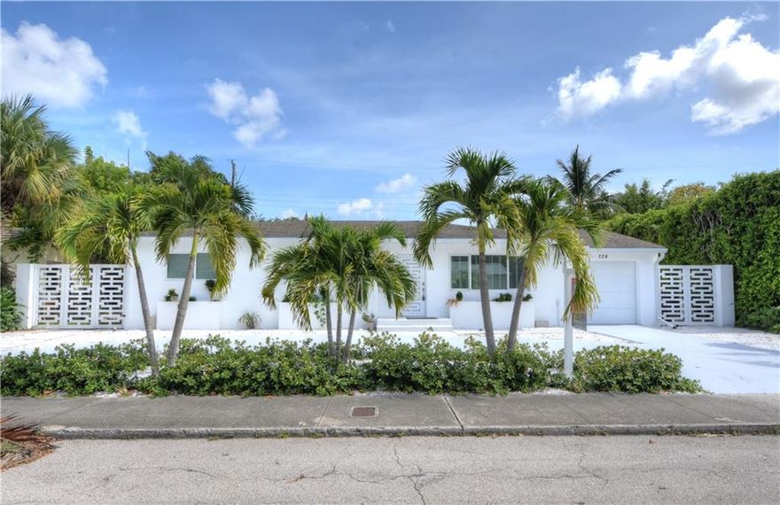 PLEASE FOLLOW THE INSTRUCTIONS... IT IS COMING SOON.Location! Location! Location!  This is just 5 houses from Flagler Drive in the South end of West Palm Beach and the Intracoastal Waterway! Completely renovated! All new impact doors and windows. Open floor plan with a separate large Florida room with lots of windows and sliders for natural light! There’s great balance of bedrooms to living space. Plumbing, electric updated during the renovations. The house already has natural gas. The gas water heater is 2015, AC is 2021, roof 2011. The floors are beautiful terrazzo and everything is ready for your decorative touch. There’s room for a pool in the back! The landscaping requires minimal maintenance! Carefree living in one of the prettiest areas!